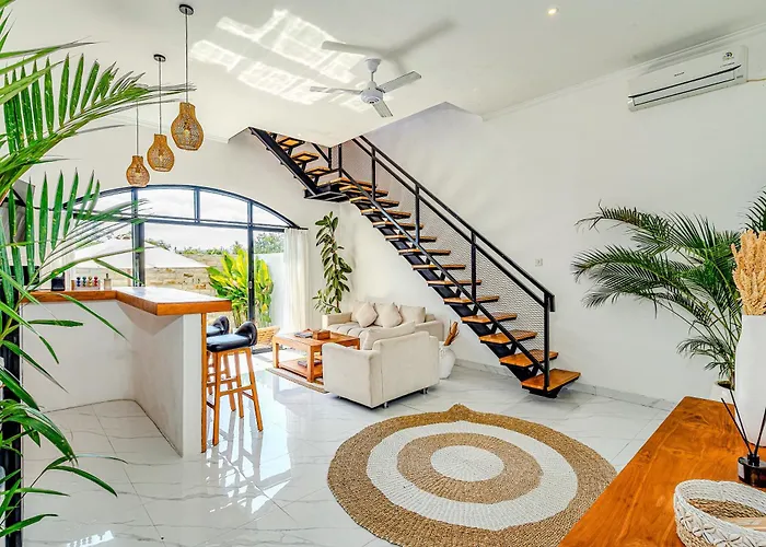 Appartement Modern 2br Imola With Private Pool, Fitness-corner And Jungle View In Canggu -bali *