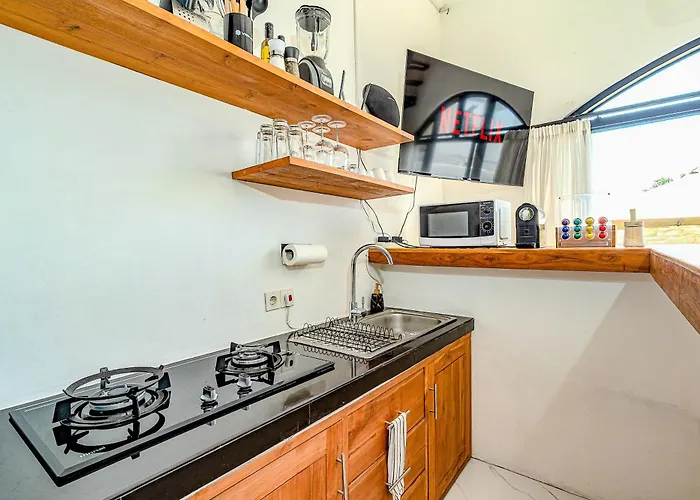 Appartement Modern 2br Imola With Private Pool, Fitness-corner And Jungle View In Canggu -bali Kerobokan