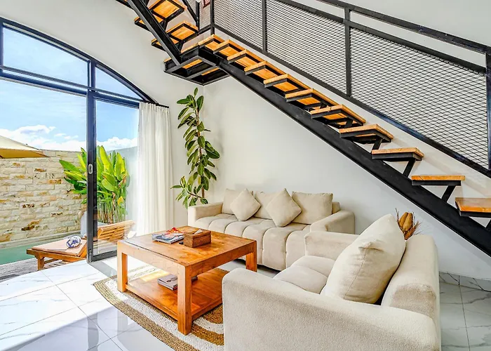 Modern 2br Imola With Private Pool, Fitness-corner And Jungle View In Canggu -bali * Kerobokan