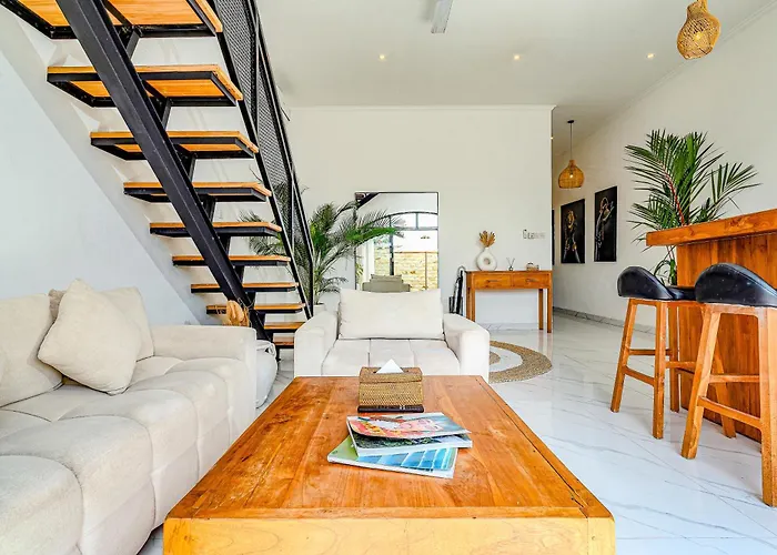 Appartement Modern 2br Imola With Private Pool, Fitness-corner And Jungle View In Canggu -bali *