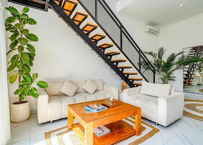 Modern 2br Imola With Private Pool, Fitness-corner And Jungle View In Canggu -bali *