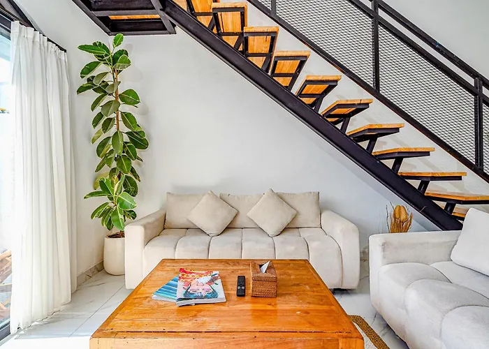 Modern 2br Imola With Private Pool, Fitness-corner And Jungle View In Canggu -bali