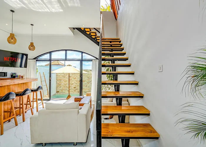 Appartement Modern 2br Imola With Private Pool, Fitness-corner And Jungle View In Canggu -bali *
