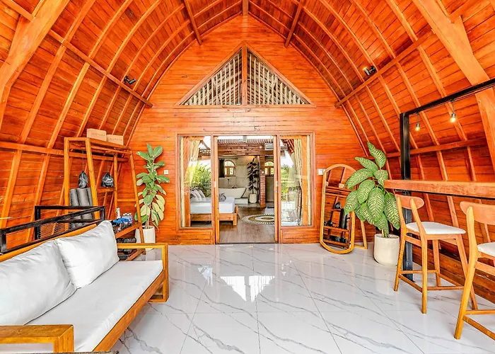 Modern 2br Imola With Private Pool, Fitness-corner And Jungle View In Canggu -bali Appartement *