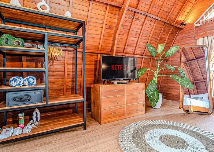 Modern 2br Imola With Private Pool, Fitness-corner And Jungle View In Canggu -bali Appartement *