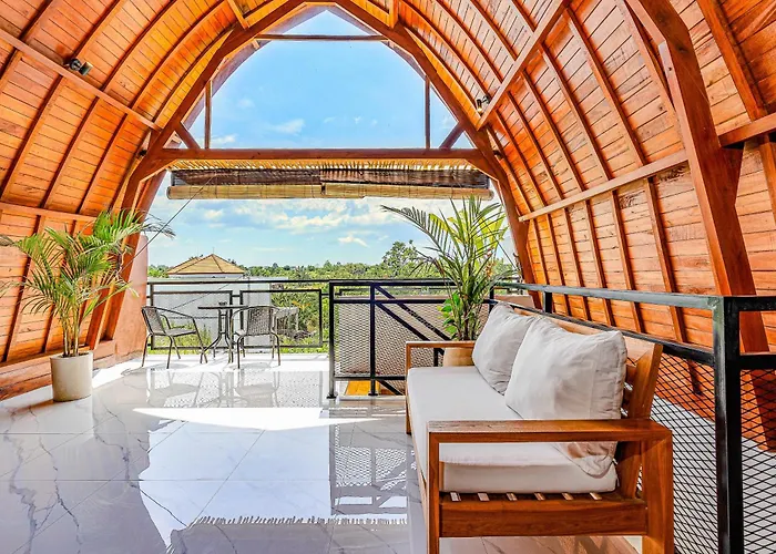 Modern 2br Imola With Private Pool, Fitness-corner And Jungle View In Canggu -bali *