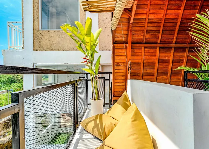 Appartement Modern 2br Imola With Private Pool, Fitness-corner And Jungle View In Canggu -bali